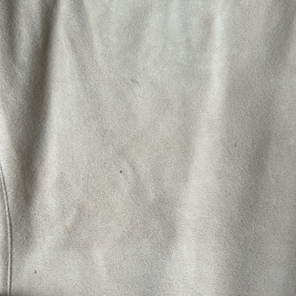 THIERRY MUGLER 💄 Vintage 80’s Suede Skirt suit Sz 38 - Picture 11 of 12